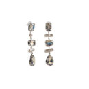 Σκουλαρίκια Julia Silver