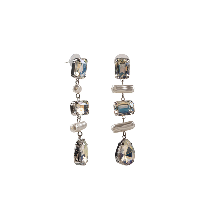 Σκουλαρίκια Julia Silver