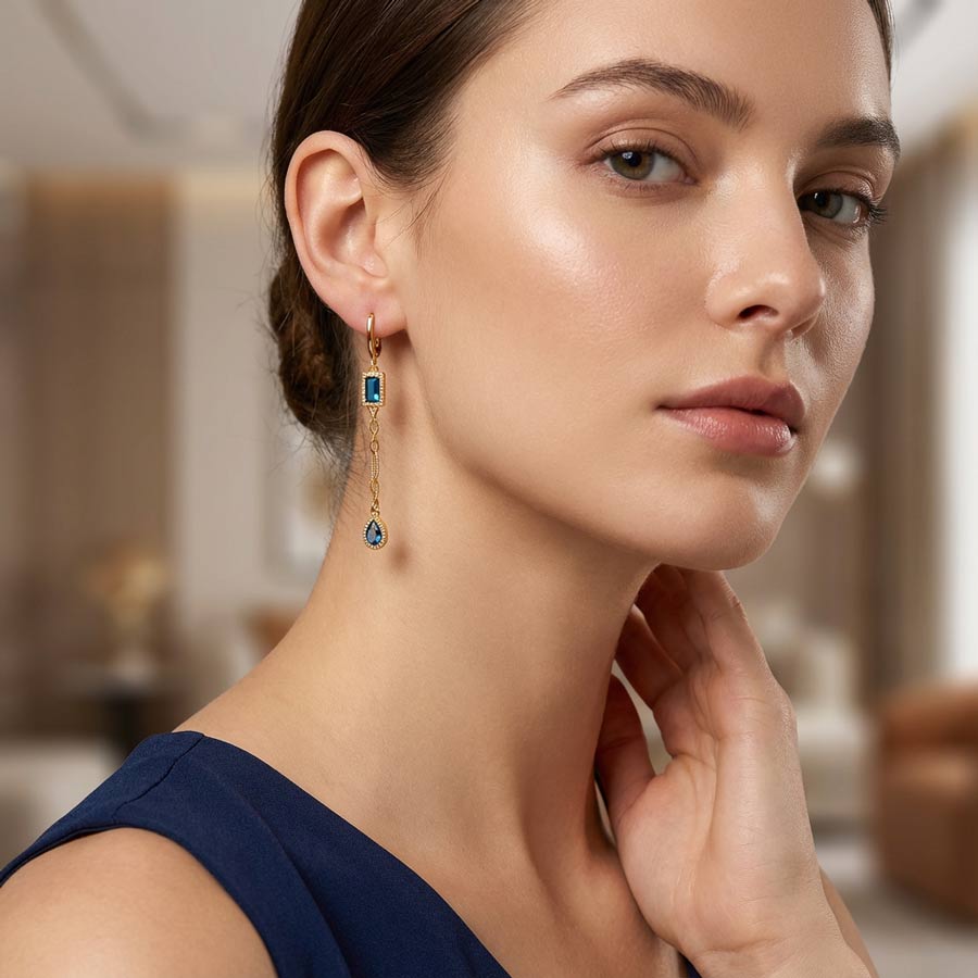 Σκουλαρίκια Oriana - Image 3