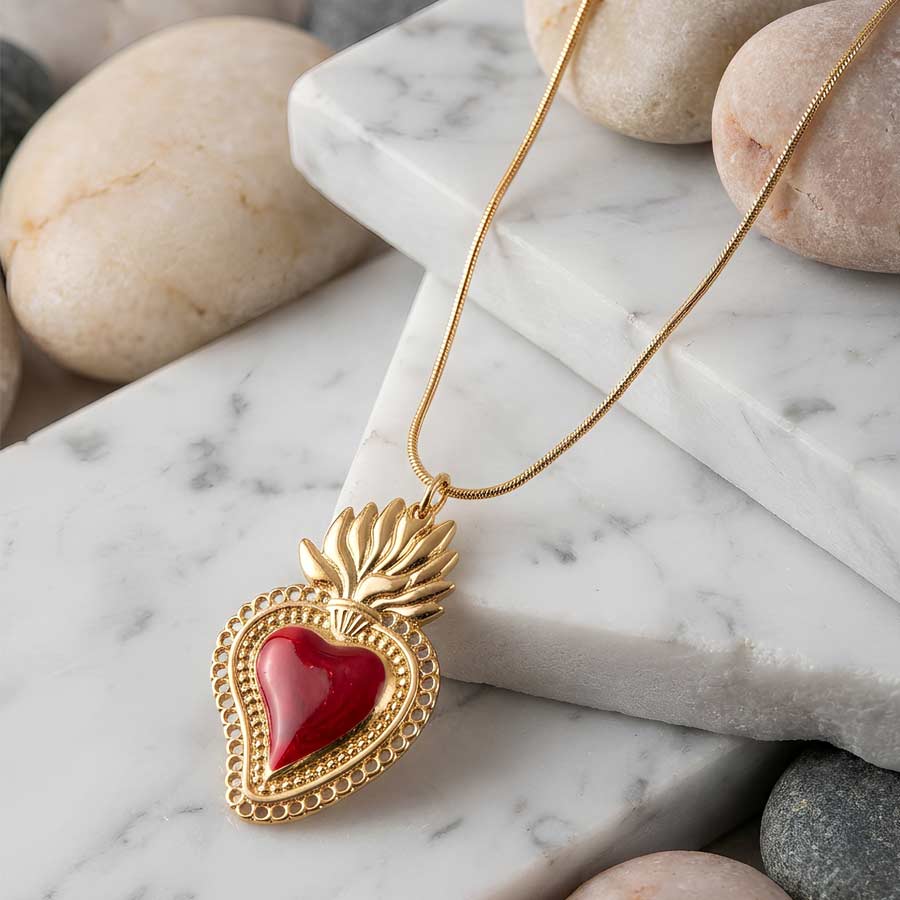 Κολιέ Red Heart - Image 4