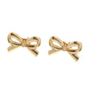 Σκουλαρίκια Little Bow Gold